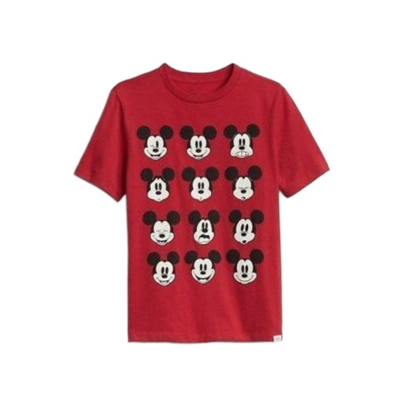 GAP Shirts & Tops Gap Mickey Mouse Face Shirt Size Xl Poshmark
